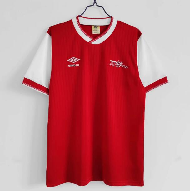 1983-86 Arsenal Retro Home Kit Soccer Jersey